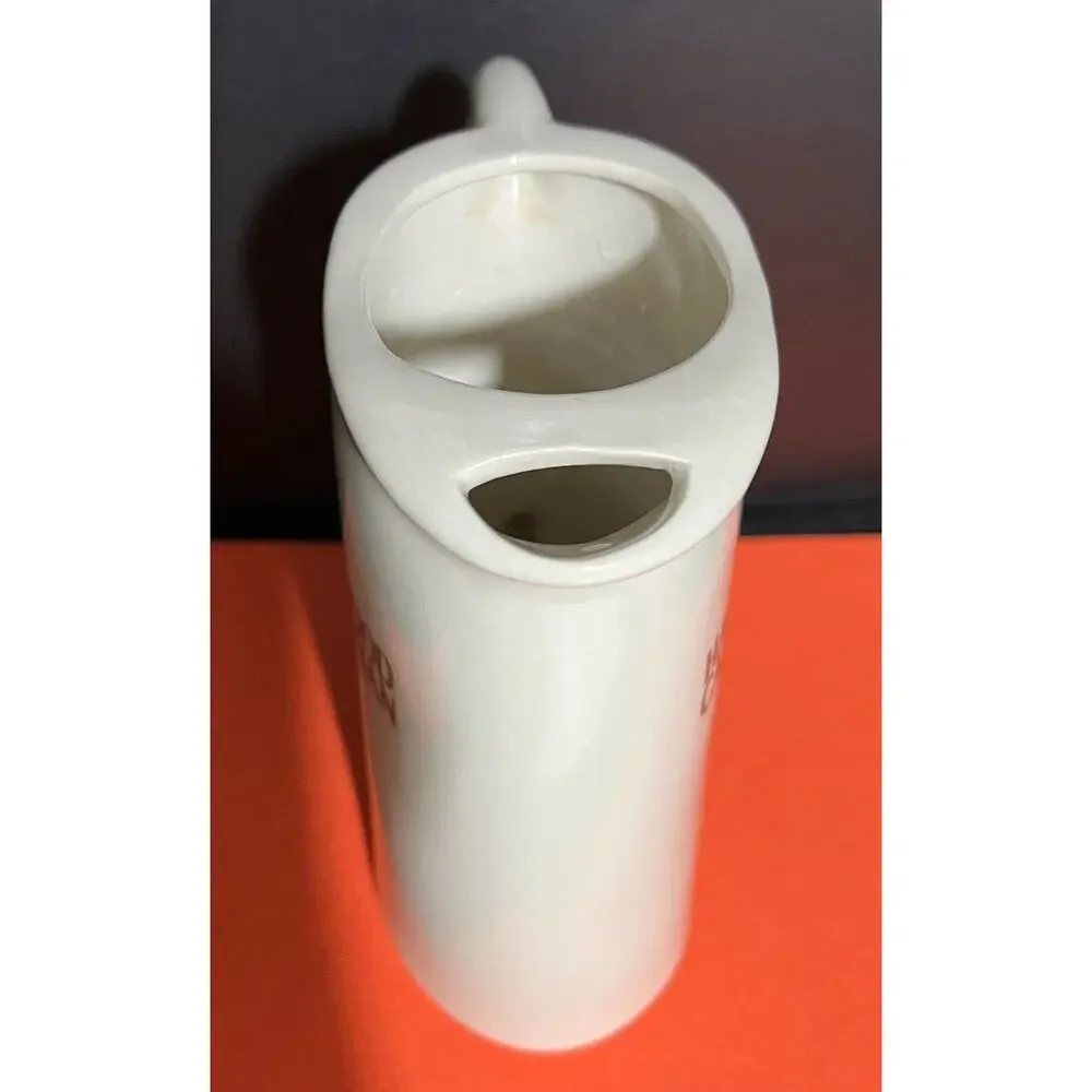 Harwood‎ Canadian Pub Pitcher Jug 8” Canadian Whiskey Vintage Ceramic Water